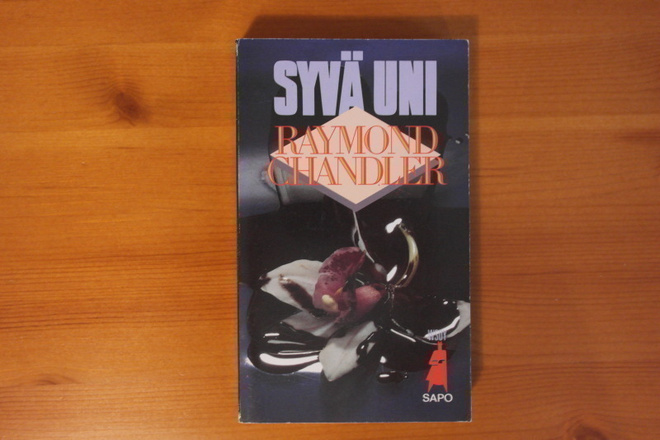 Raymond Chandler:Syvä uni.6.P.1988.Nid.Sapo 74.