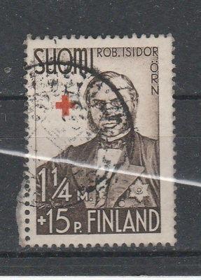 Suomi 1938, PR merkki 1,25mk+15p,  , leimattu