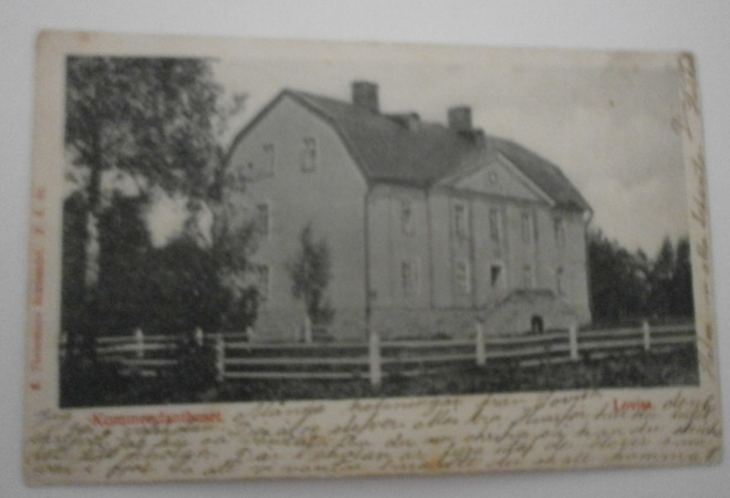 Loviisa, Komendantintalo, vanha mv pk, p. 1903