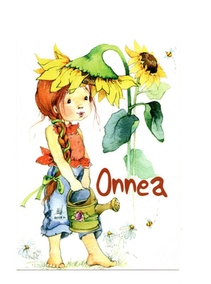 TYTÖLLE... °"ONNEA"° -KORTTI /Anki (Kulkematon)