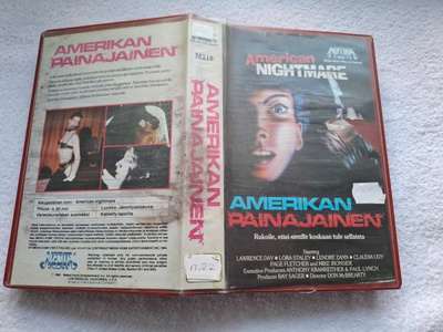 VHS AMERIKAN PAINAJAINEN