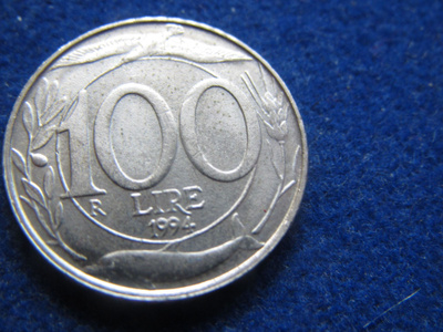 100 lire 1994. Italia