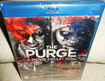 Purge 4-movie Collection (muoveissa) Blu-ray (4 elokuvaa)
