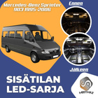 Mercedes-Benz Sprinter 903 Sisätilan LED-sarja 9 - pikkukuva 1