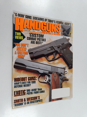 Handguns for sport & defence august 1991