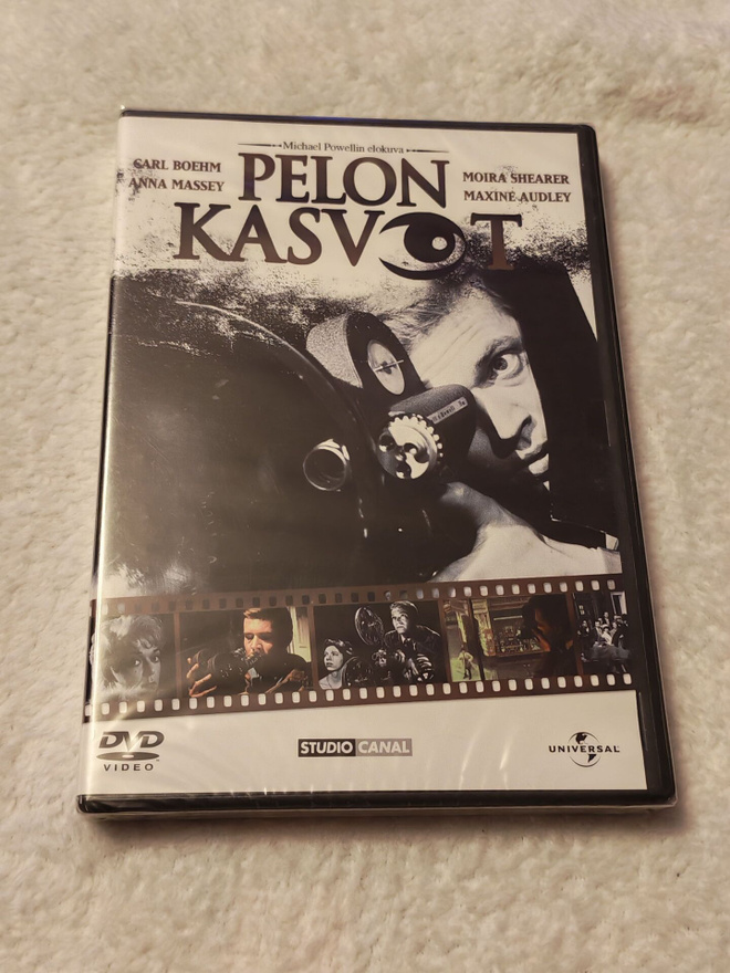 DVD Pelon kasvot - Peeping Tom (muoveissa)