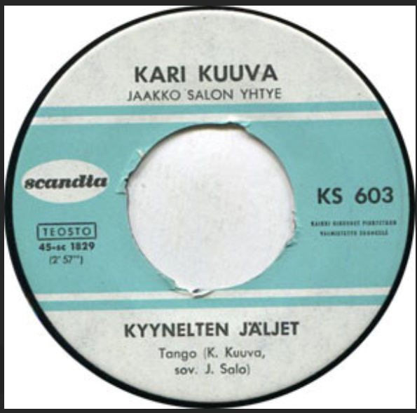 KARI KUUVA: Kyynelten jäljet * En osaa olla…* FIN 1965