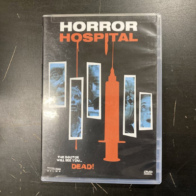Horror Hospital DVD (UUSI)