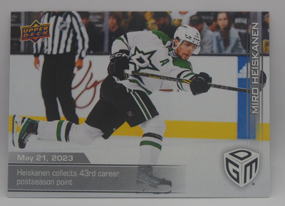 2022-23 Upper deck Game dated moments Miro Heiskanen /599