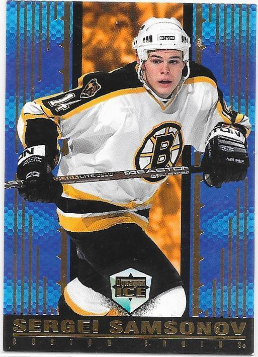 1998-99 Pacific Dynagon Ice #14 Sergei Samsonov Boston Bruin