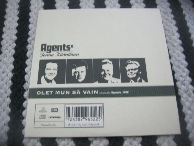 Agents & Jorma Kääriäinen -  Olet mun sä vain (cds)
