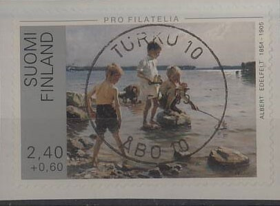 1995 pro filatelia "leikkiviä poikia" loisto