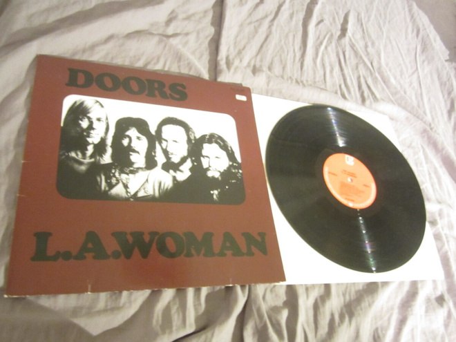 DOORS L.A.WOMAN ( hienokuntoinen lp v 1971 )