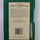 H. W. Fowler : A dictionary of modern English usage - pikkukuva 2