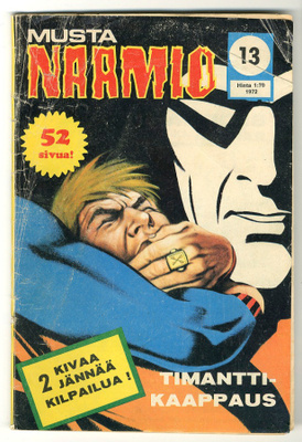 Mustanaamio 13/1972 Timanttikaappaus