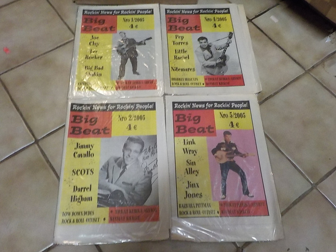 2005: 1, 2, 4, 5 - BIG BEAT LEHTI SETTI 4KPL:N PAKETTI