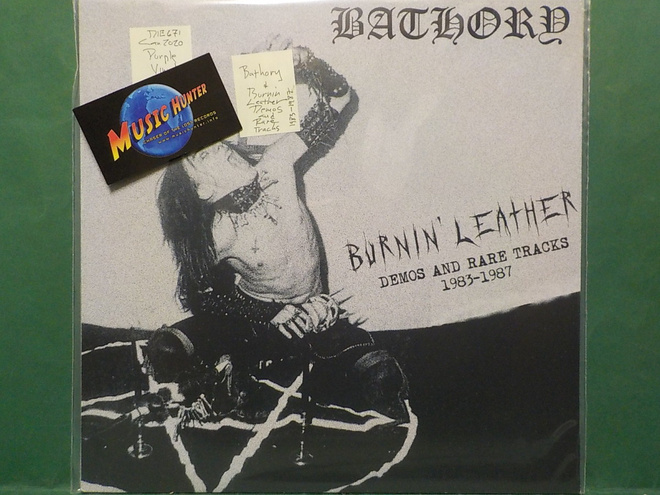 BATHORY - BURNIN' LEATHER DEMOS AND RARE TRACKS - M-/M- LP