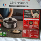 Tefal Unlimited paistokasari lasikannella 24 cm - pikkukuva 3