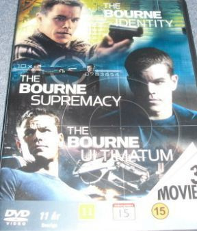 3 X Bourne leffa "Uusi"