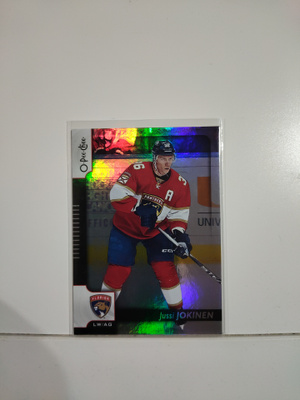 2017-18 O-Pee-Chee Black Rainbow Foil #293 Jussi Jokinen/100