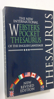 The new international Webster's pocket thesaurus of the E...