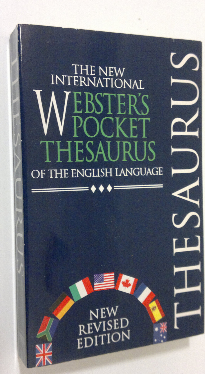 The new international Webster's pocket thesaurus of the E...