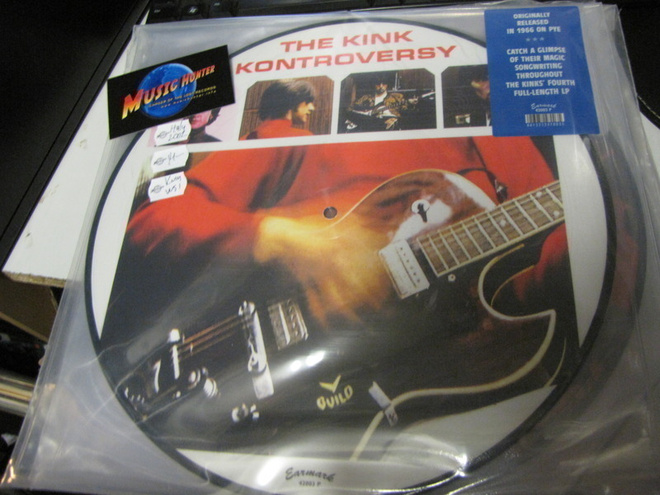 KINKS - KINK KONTROVERSY LP KUVALEVY ITALIA '02 PAINOS M-