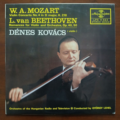 W.A. Mozart, L. van Beethoven • Denes Kovacs (LP)
