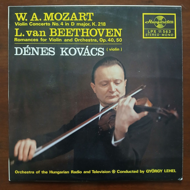 W.A. Mozart, L. van Beethoven • Denes Kovacs (LP)