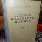 Kaarlo Nieminen : Lahden kauppalan historia ( SIS POSTIKUL - pikkukuva 1