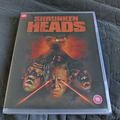 Shrunken Heads Blu-Ray **muoveissa**