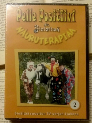 Pelle Positiivi ja Sinisilmä - Nauruterapiaa 2 (UUSI DVD)