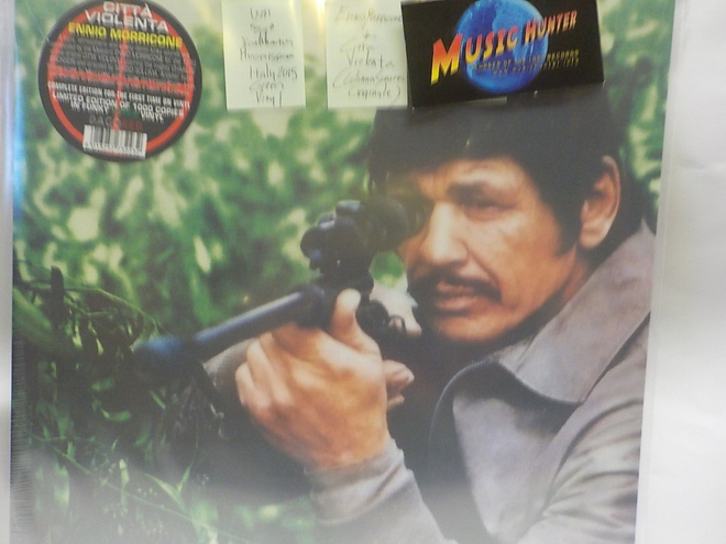 ENNIO MORRICONE - CITTA VIOLENTA UUSI VINYL LP