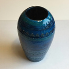Bitossi Rimini Blu Vase 25 cm – Aldo Londi – Italy - pikkukuva 4