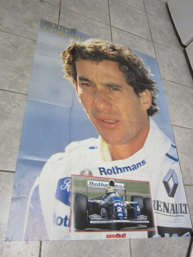 AYRTON SENNA THE LEGEND / TAKE THAT MAMMUTTIJULISTE