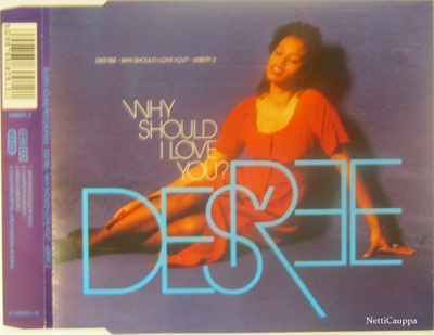 Des'ree • Why Should I Love You? CD Maxi-Single