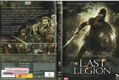last legion (6 564) k -FI- DVD suomik. colin firth 2007 1h