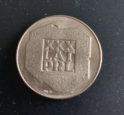 Puolan 200 zloty hopea kolikko