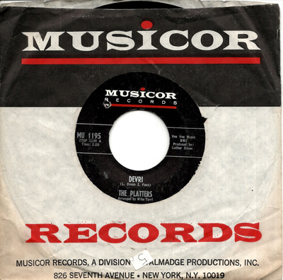 PLATTERS: Devri / Alone In The Night 7"