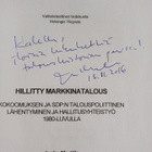 Jouko Marttila : Hillitty markkinatalous : Kokoomuksen ja... - pikkukuva 3