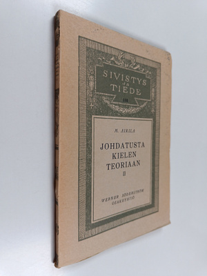 Martti Airila : Johdatusta kielen teoriaan 2