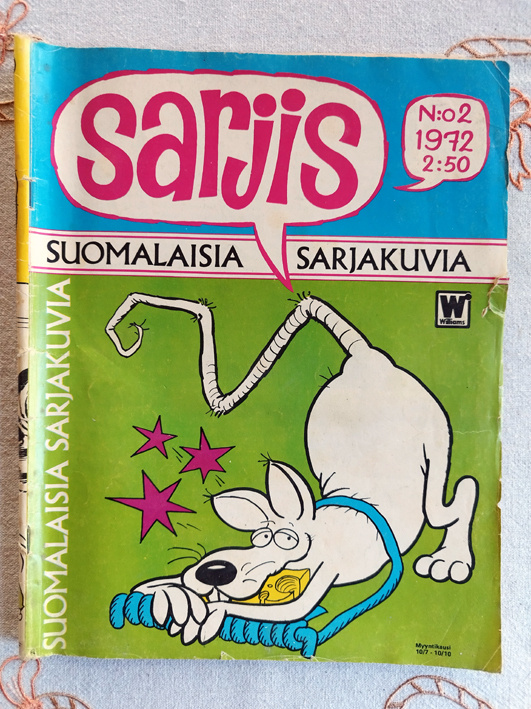 Sarjis N:o 2 1972  SUOMALAISIA SARJAKUVIA
