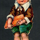 Wanha - Pieni poika ja paketti - 1900-l alku - pikkukuva 2