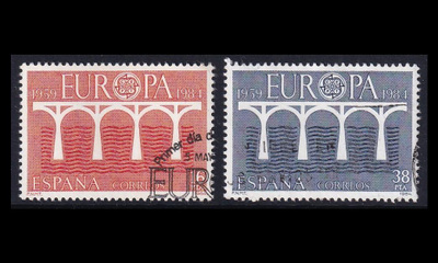 Espanja 2633-4 o Europa (1984)