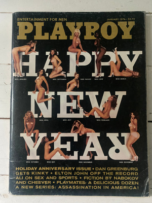 Playboy - january 1976 - hyväkuntoinen