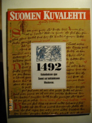 Suomen Kuvalehti Nro 49/1992. (12.3)