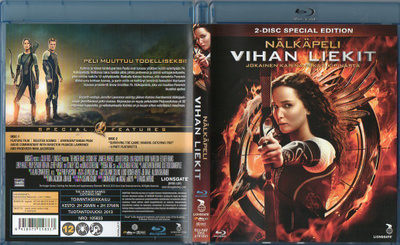 NÄLKÄPELI VIHAN LIEKIT (15 560) k -FI- BLU-RAY (2) 2013 spe