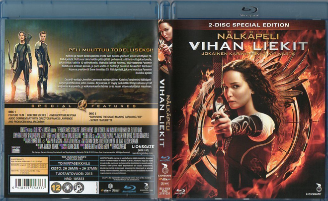 NÄLKÄPELI VIHAN LIEKIT	(15 560)	k	-FI-	BLU-RAY	(2)		2013	spe