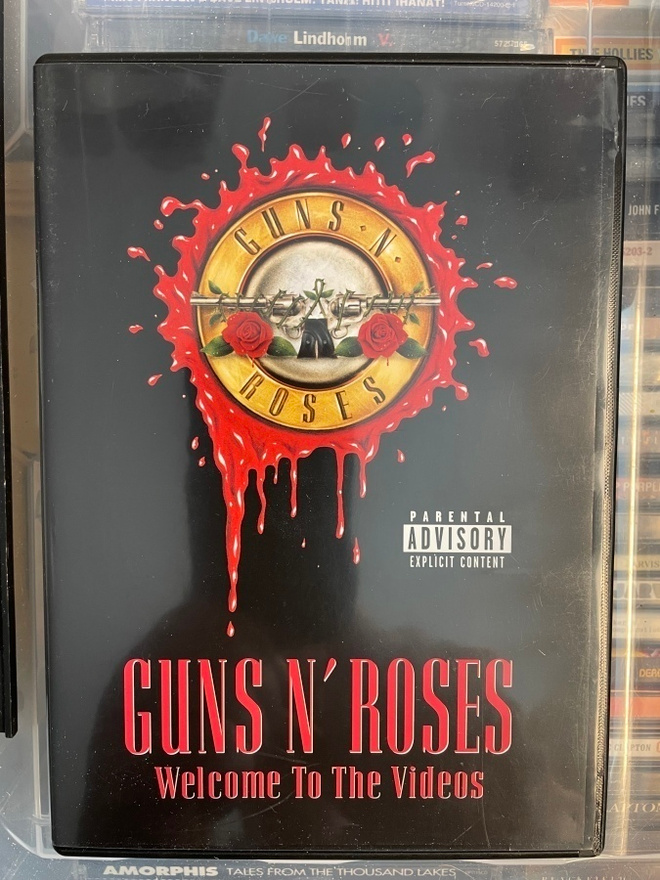GUNS N’ ROSES - Welcome To The Videos DVD