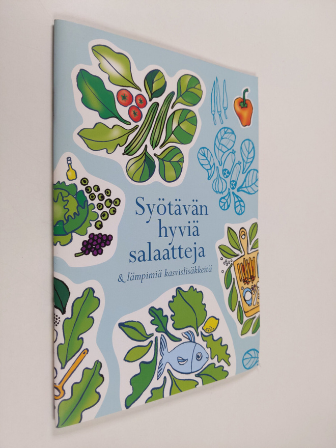 Arja Hopsu-Neuvonen : Syötävän hyviä salaatteja ja lämpim...